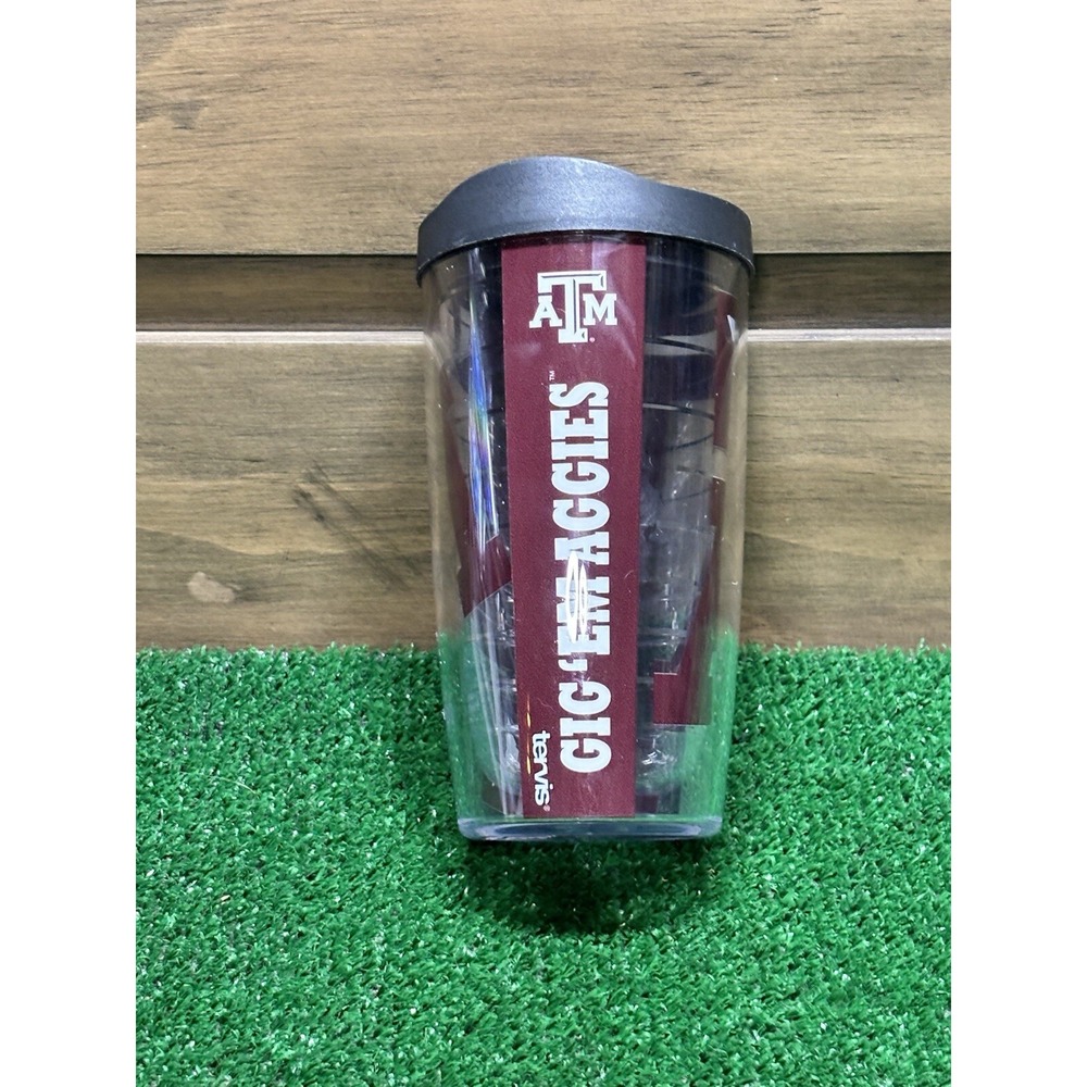 Texas A&M University TAMU‎ Aggies 24oz Tervis Tumbler with Lid